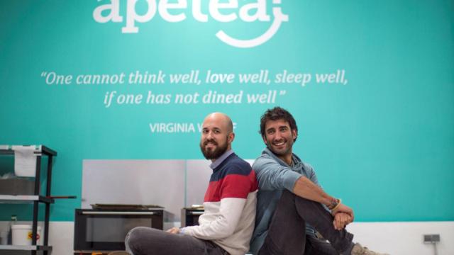 Pablo Samaranch y David Samaranch en las oficinas de ApetEat / APETEAT