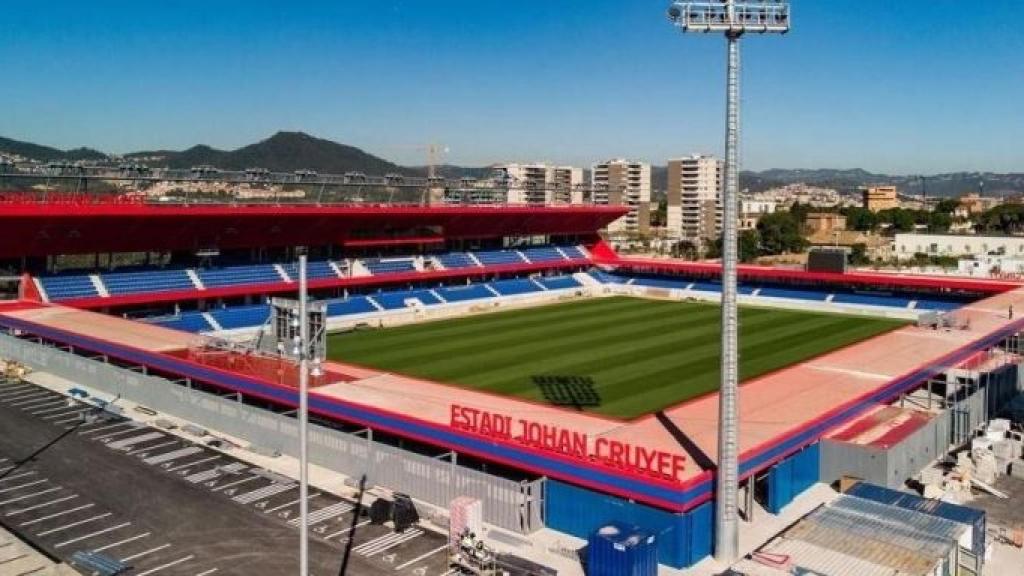 Panorámica del estadi Johan Cruyff, en la Ciutat Esportiva Joan Gamper / FCB