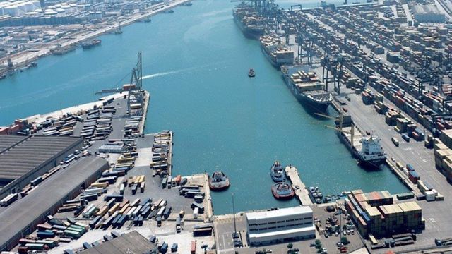 Vista aérea del Puerto de Barcelona / EUROPA PRESS