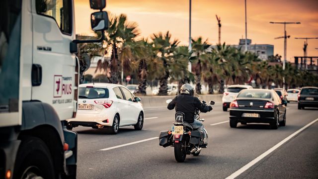La Ronda Litoral de Barcelona en una imagen de archivo