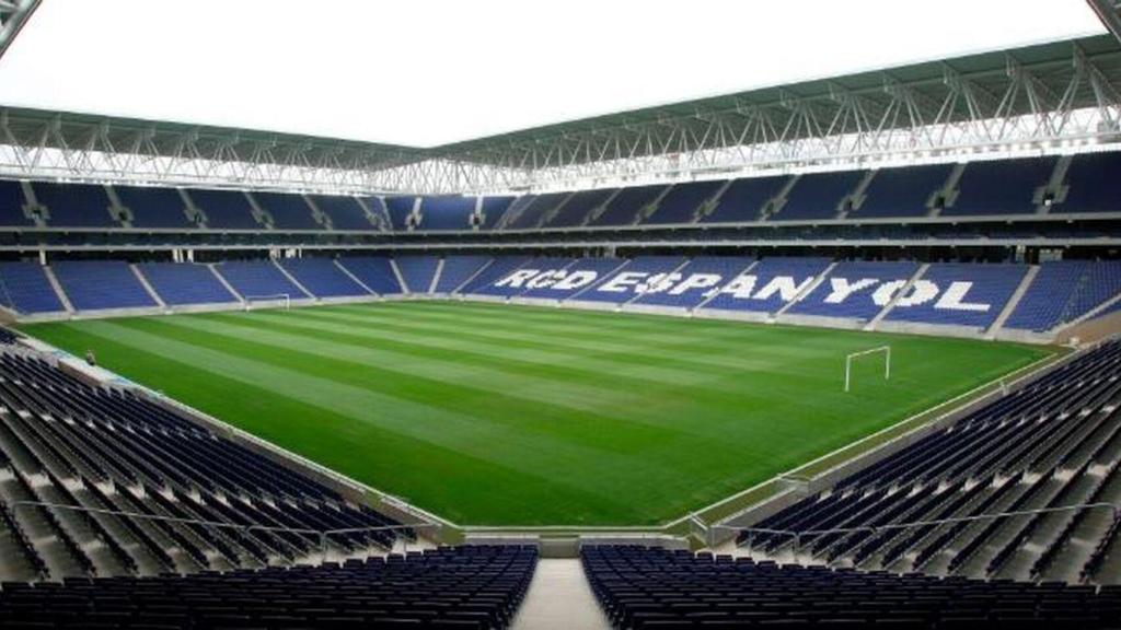 El camp de l'Espanyol RCDE Stadium