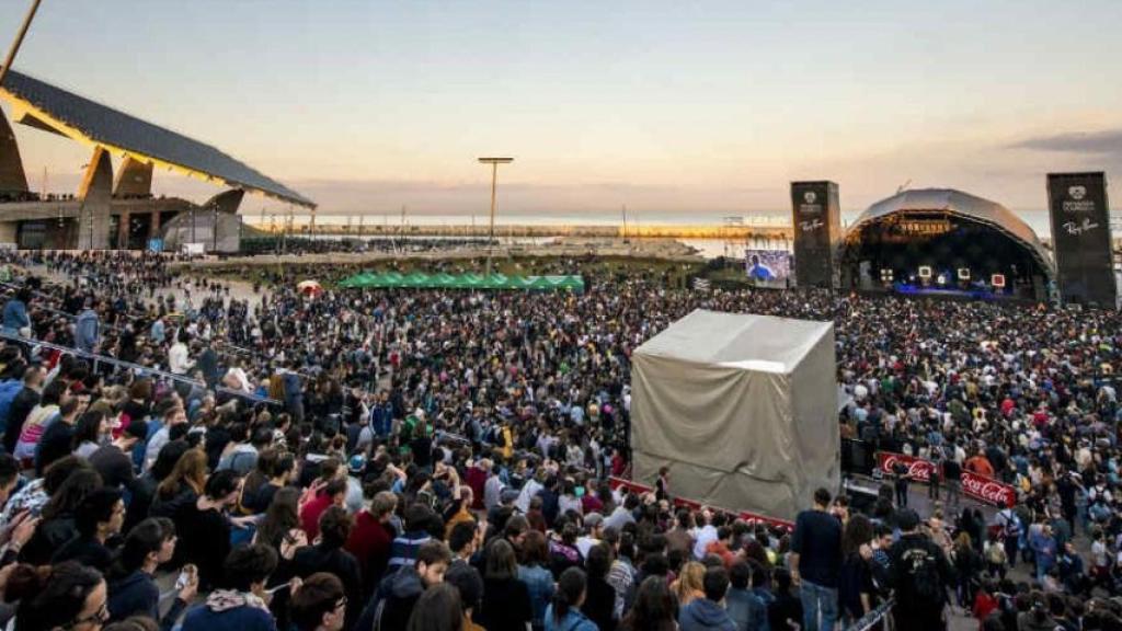 Milers d'assistents en un concert del Primavera Sound / ARXIU