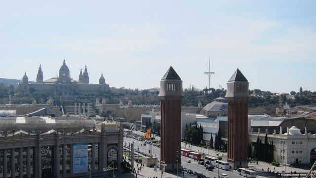 Imagen de archivo de la plaza Espanya / EUROPA PRESS