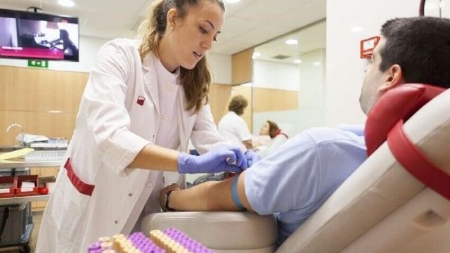 Donación de sangre en L'Hospitalet / EUROPA PRESS