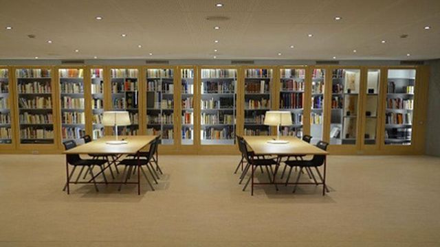 Una biblioteca de Barcelona, ahora cerrada / CG