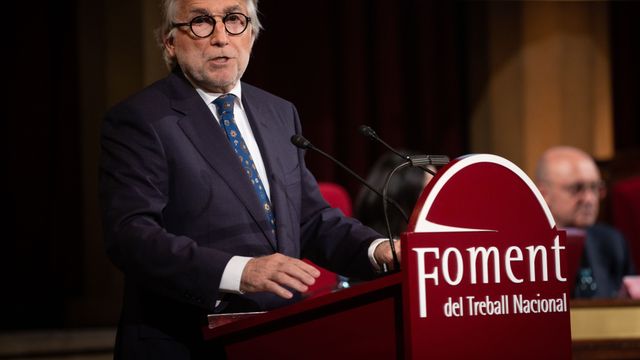 Josep Sánchez Llibre, presidente de Foment del Treball, analiza el impacto que el Covid-19 tendrá en Barcelona
