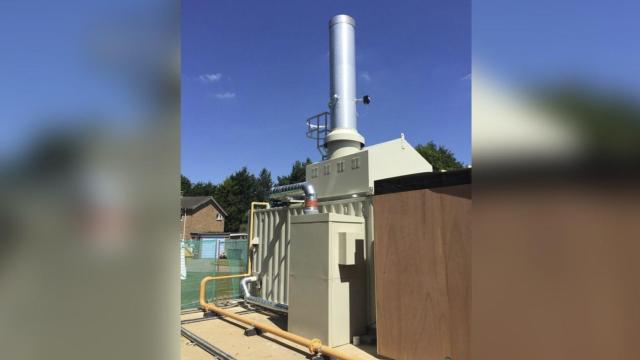 Horno procedente del Reino Unido que Mémora ha gestionado para paliar el atasco que sufre Cementiris de Barcelona