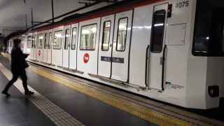Un metro de Barcelona durante la pandemia del Covid-19 / TWITTER TMB