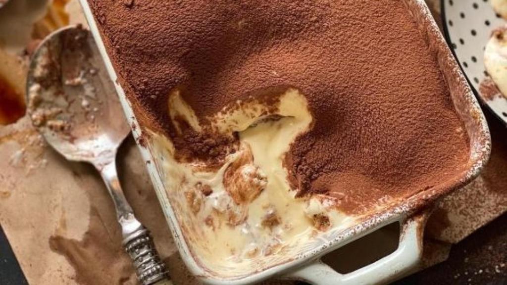 Tiramisú, una de les receptes que Laura Ponts ha publicat en el seu perfil d'Instagram / CEDIDA