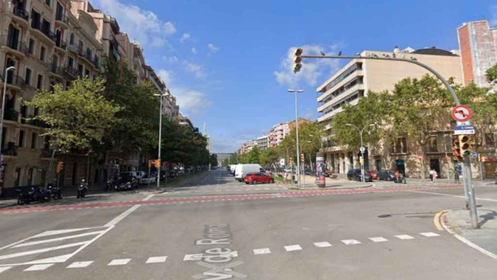 Avenida Roma de Barcelona en una imagen de archivo