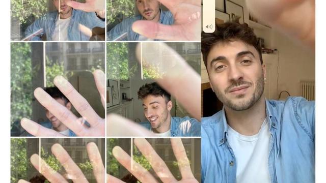 Jose María García, director creativo de Ze García, en una conversación de Facetime / CEDIDA