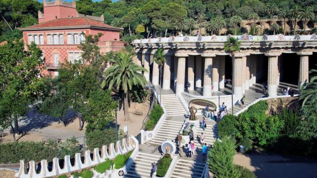 El Park Güell, en una imagen de archivo