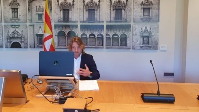 El diputado de Deportes de la Diputación de Barcelona, David Escudé / DIBA