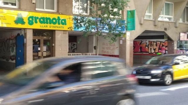 Exterior de la guardería Granota, en el Eixample de Barcelona / JORDI SUBIRANA