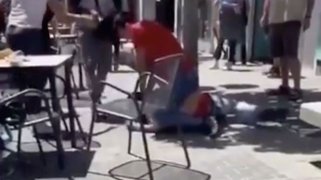 Vecinos de Mataró retienen a un ladrón / @CKUSS3