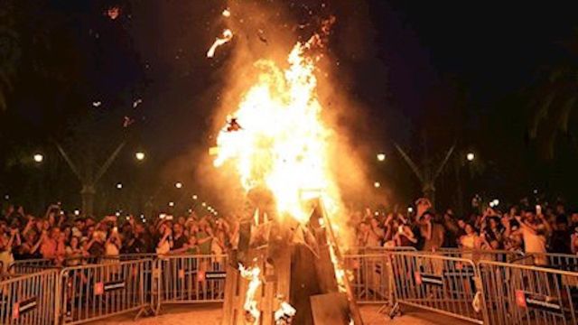 Verbena de Sant Joan en 2019 en Barcelona