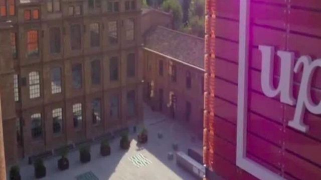 Un edificio de la Universitat Pompeu Fabra