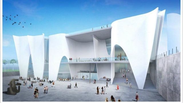 Proyecto del edificio del Hermitage en Barcelona