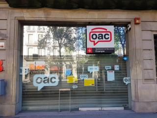 El registro auxiliar de verano del Ayuntamiento está situado en el nº328 de la calle Aragó / GOOGLE MAPS