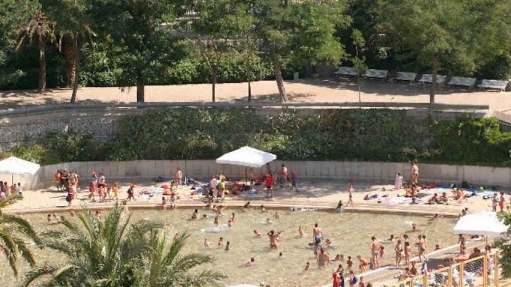 El llac de la Creueta del Coll, al districte de Gràcia / ARXIU - AJUNTAMENT DE BARCELONA