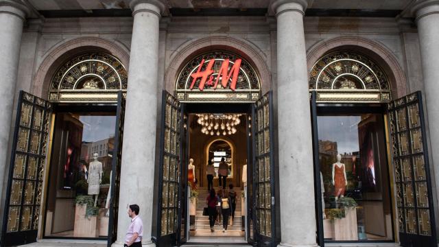 Exterior de una tienda de H&M