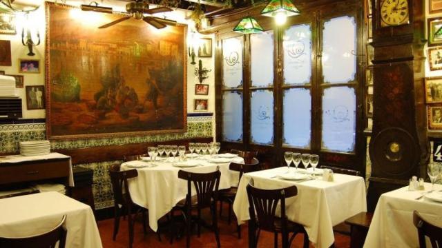 Uno de los comedores de Los Caracoles