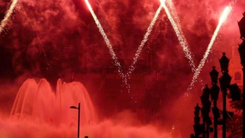 Espectáculo Piromusical de la Mercè / ARCHIVO