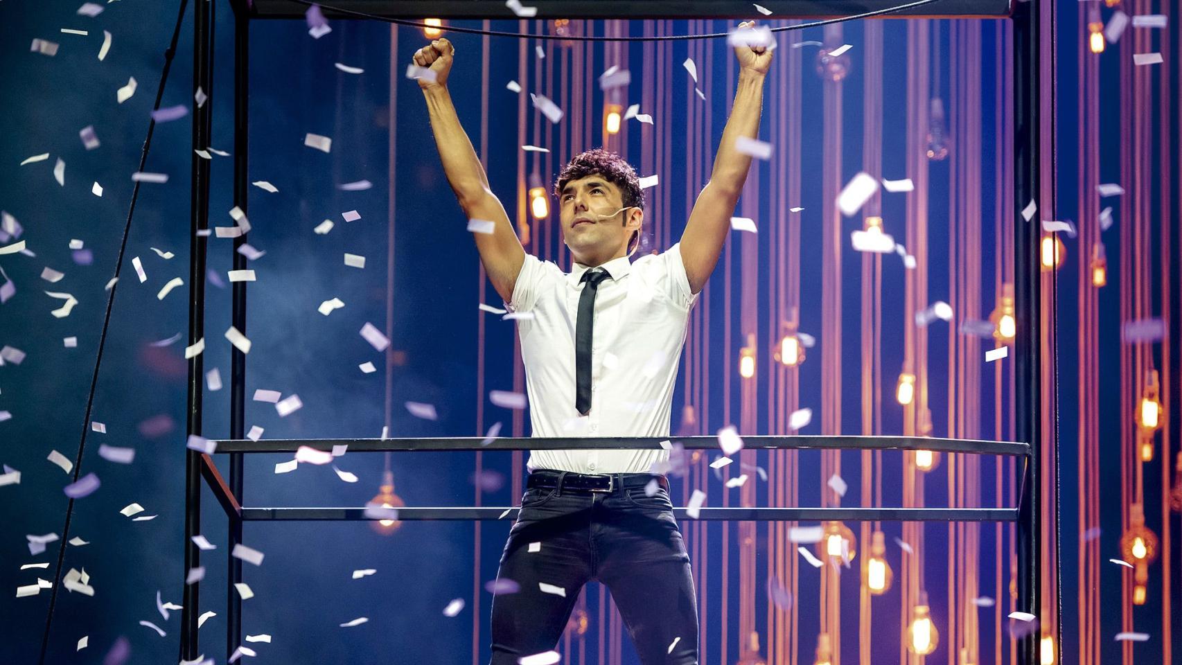 Antonio Díaz (Mago Pop) durante un 'show' en una imagen de archivo