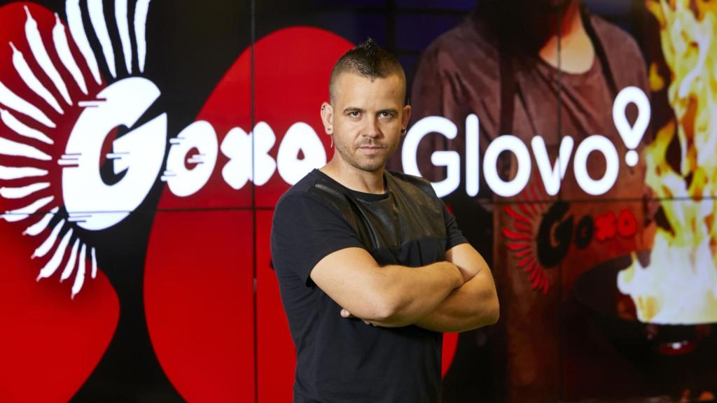 Dabiz Muñoz en la presentació de GoXO / GOXO-ISRAEL FERNÁNDEZ