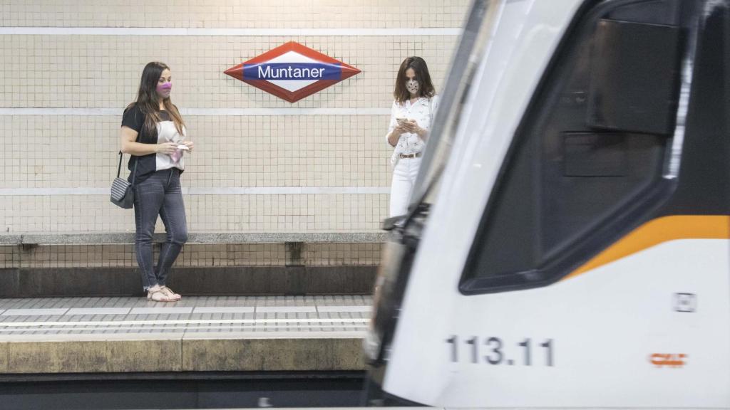 Un tren de Ferrocarrils de la Generalitat de Catalunya