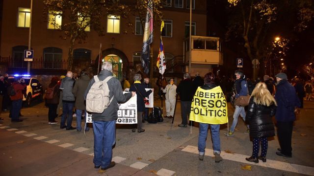 Manifestación de la ANC en apoyo a la expresidenta del Parlament, Carme Forcadell / EUROPA PRESS