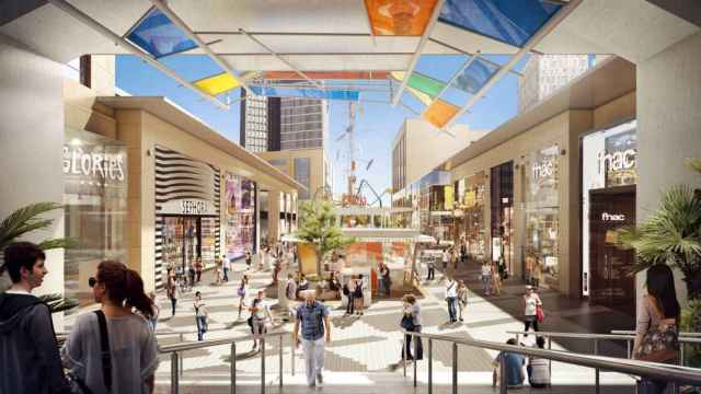 Interior del centro comercial Glòries de Barcelona