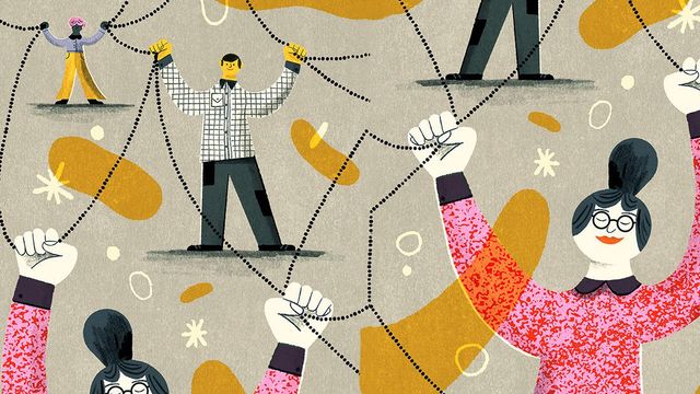 Una ilustración sobre el voluntariado en la tercera edad / MALOTA