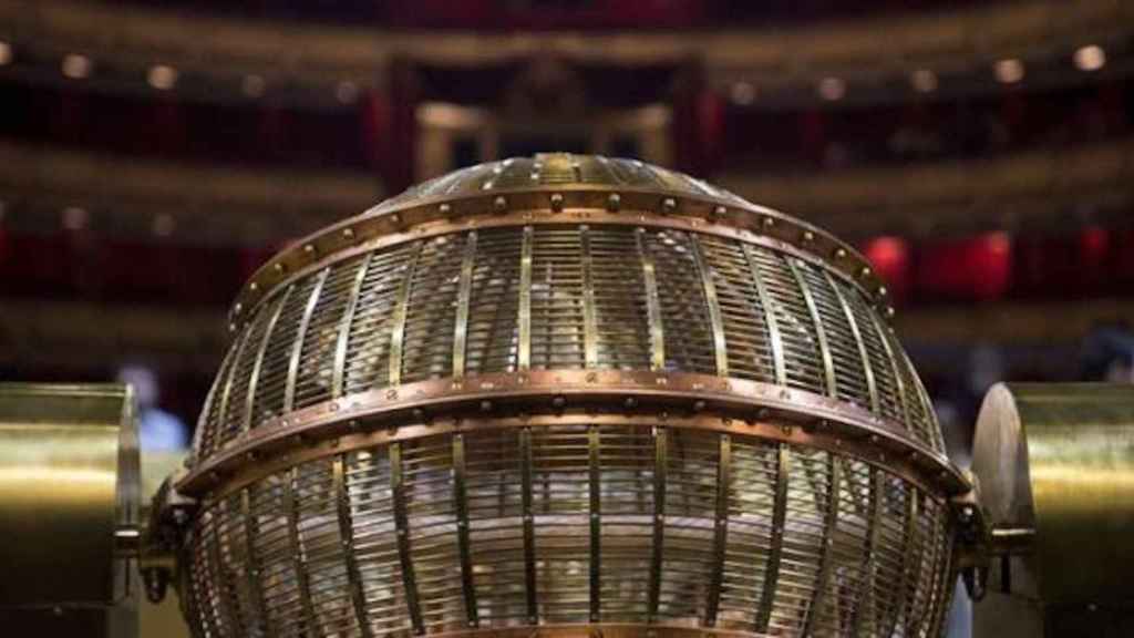 El bombo de la Lotería de Navidad en una imagen de archivo