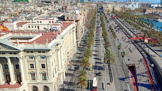 Vista del paseo de Colón / GOOGLE MAPS