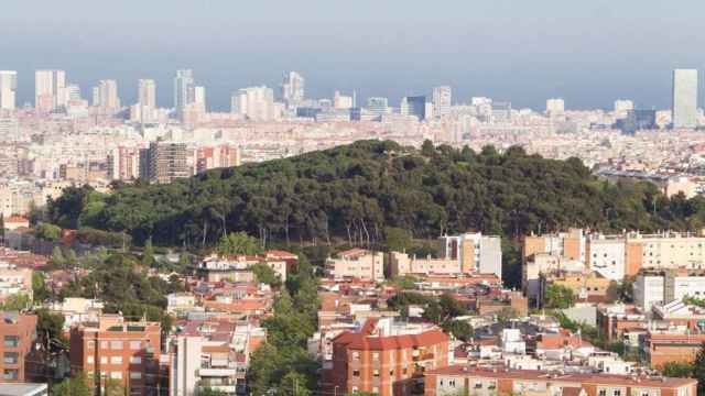 Vista panorámica del Turó de la Peira, en una imagen de archivo