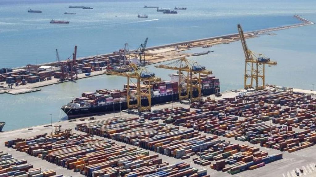 Imagen aérea del Puerto de Barcelona / PORT DE BARCELONA