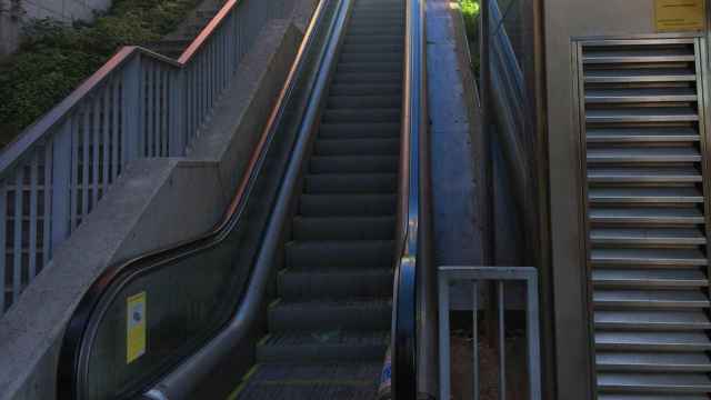 Escaleras automáticas en Horta-Guinardó / ARCHIVO