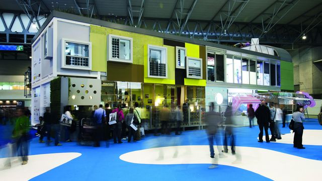 Interior del salón Barcelona Building Construmat / BBCONSTRUMAT
