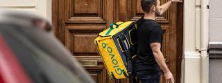 Un repartidor de Glovo en una imagen de archivo / GLOVO