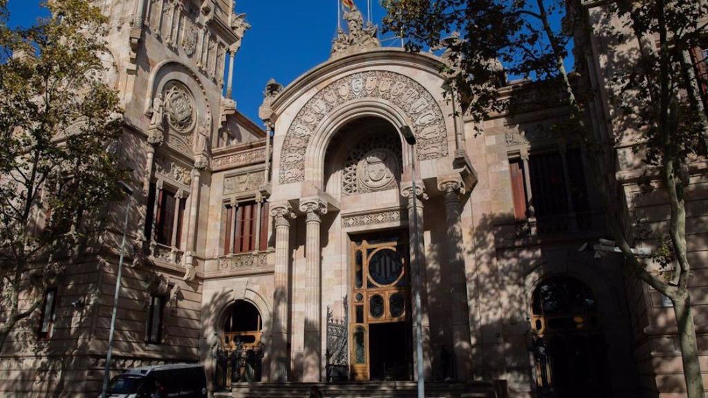 L'Audiència de Barcelona en una imatge d'arxiu