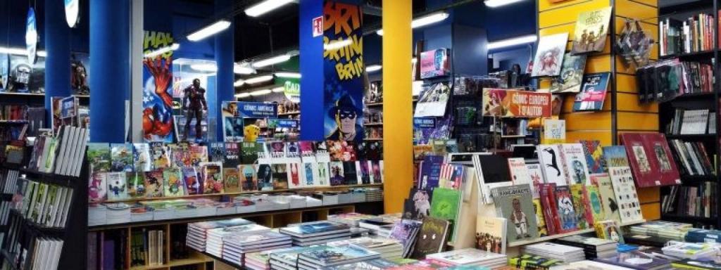 Interior de Norma Còmics / NORMA CÒMICS