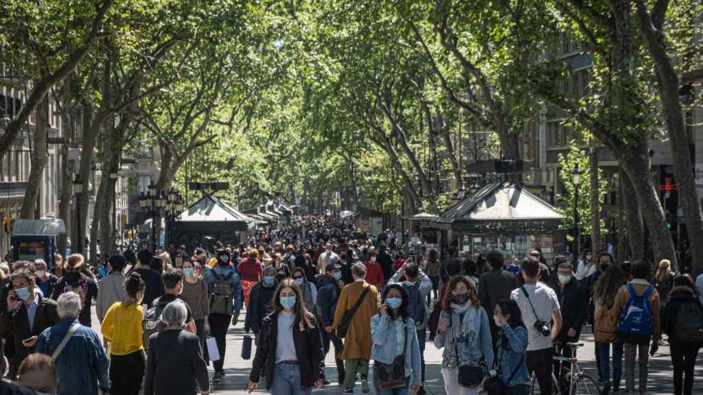 La Rambla de Barcelona en una imagen de archivo