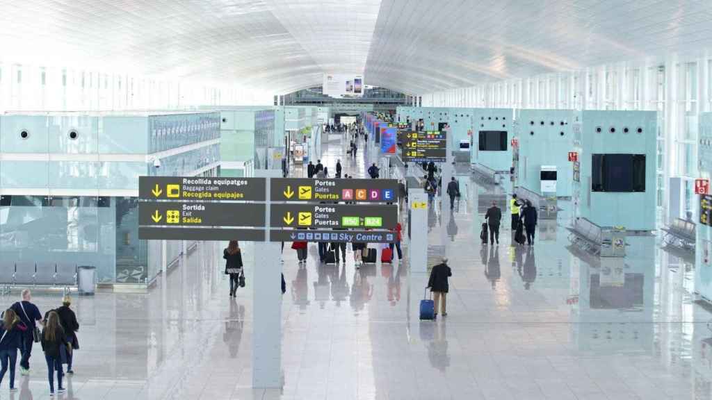 Terminal T1 de l'Aeroport Barcelona-El Prat en una imatge d'arxiu