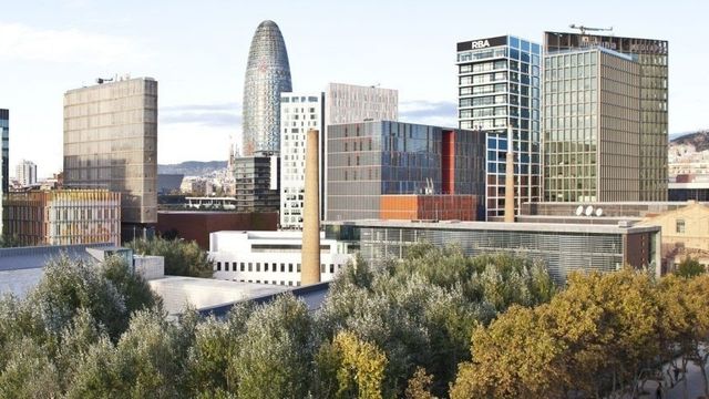 Vista del 22@ en Barcelona, uno de los distritos con más empresas de la ciudad / METRÓPOLI