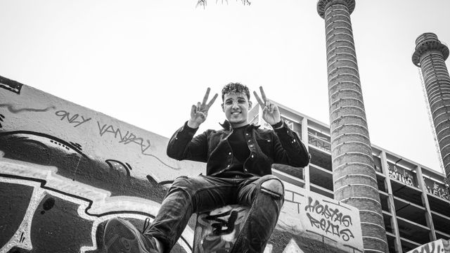 Amine en el parque de les Tres Xemeneies, Barcelona / PABLO MIRANZO