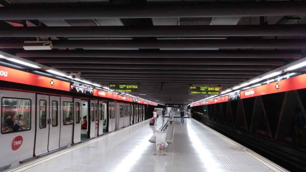 Imagen de archivo de la L1 del metro de Barcelona