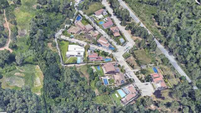 Vista panorámica de una zona de Sant Cugat del Vallès