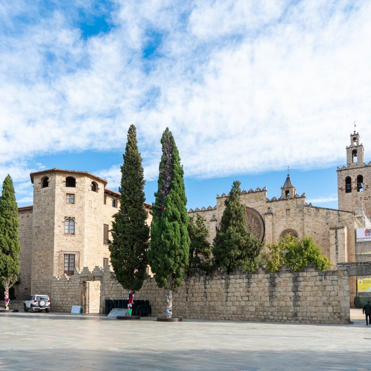 Vista de Sant Cugat del Vallès, un dels municipis més rics d'Espanya
