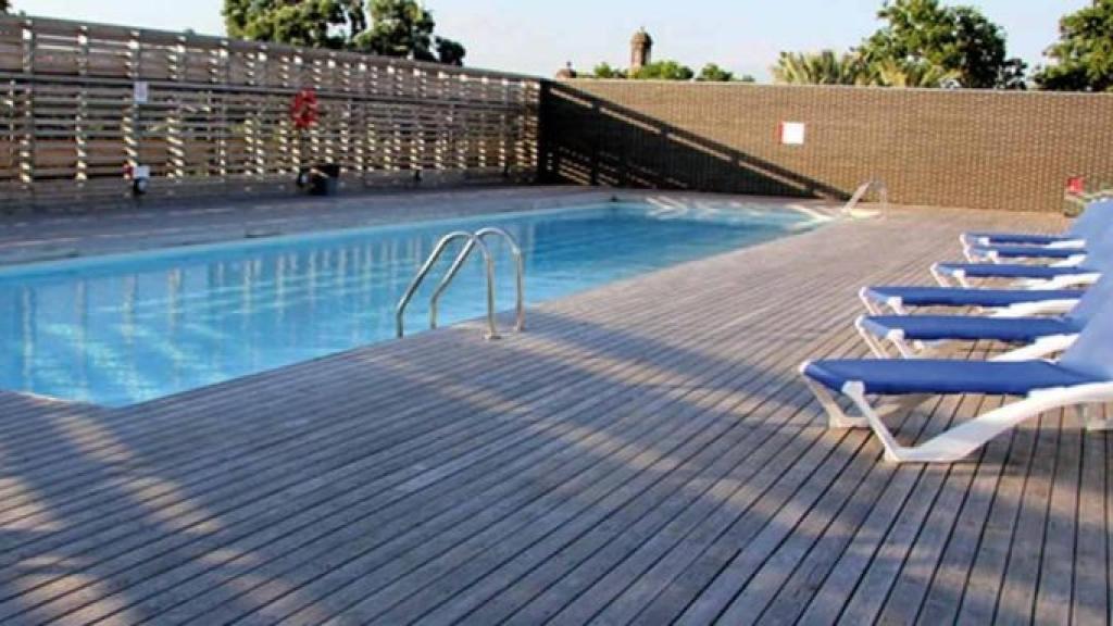 Piscina exterior del Cem Parc de la Ciutadella